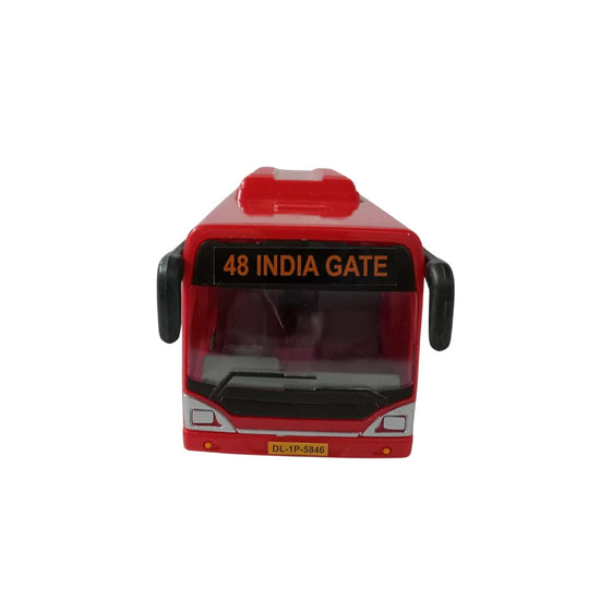 Amisha Gift Gallery@ Toy Car for Kids Exclusive Delhi Low Floor Bus SUV Car Toy Miniature Pull Back Action Mini Vehicle Scaled Models Car Toys for Kids | Kids Toys | Motor Vehicles Playsets