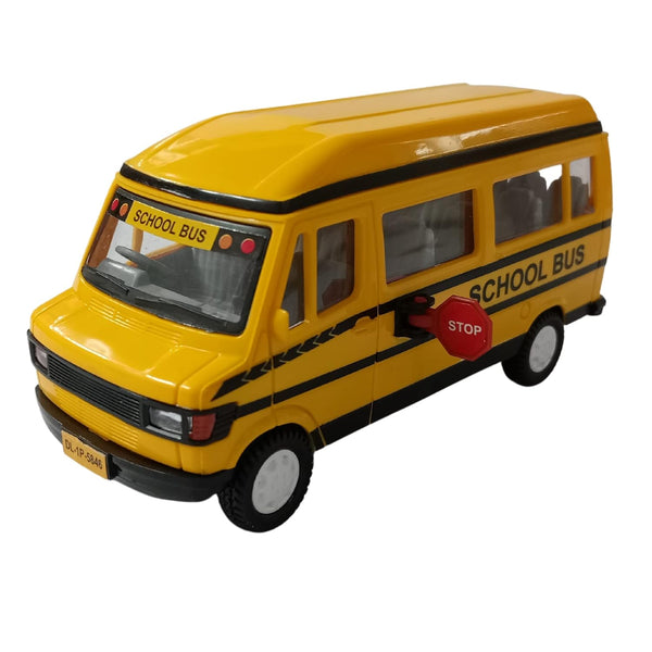 Amisha Gift Gallery® Toys School Bus Toy for Kids - Yellow