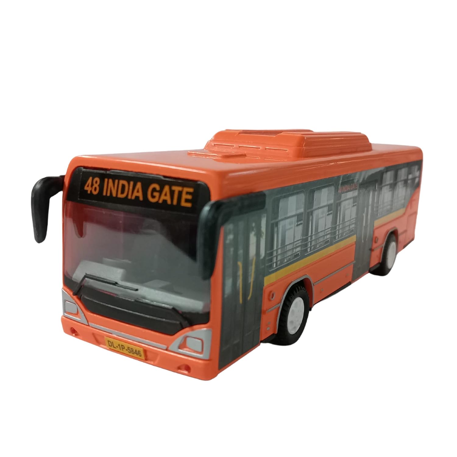 Amisha Gift Gallery@ Toy Car for Kids Exclusive Delhi Low Floor Bus SUV Car Toy Miniature Pull Back Action Mini Vehicle Scaled Models Car Toys for Kids | Kids Toys | Motor Vehicles Playsets