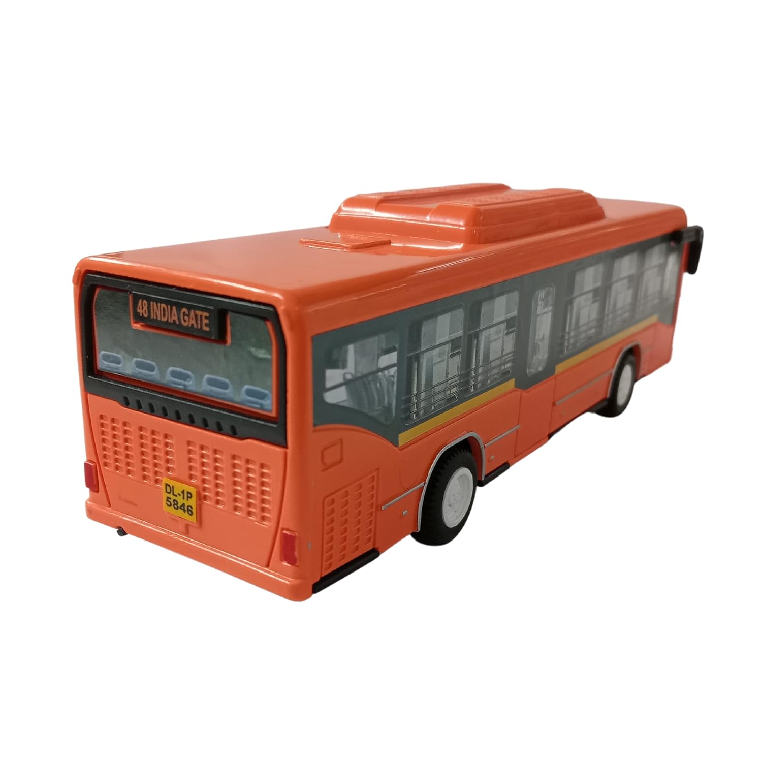 Amisha Gift Gallery@ Toy Car for Kids Exclusive Delhi Low Floor Bus SUV Car Toy Miniature Pull Back Action Mini Vehicle Scaled Models Car Toys for Kids | Kids Toys | Motor Vehicles Playsets