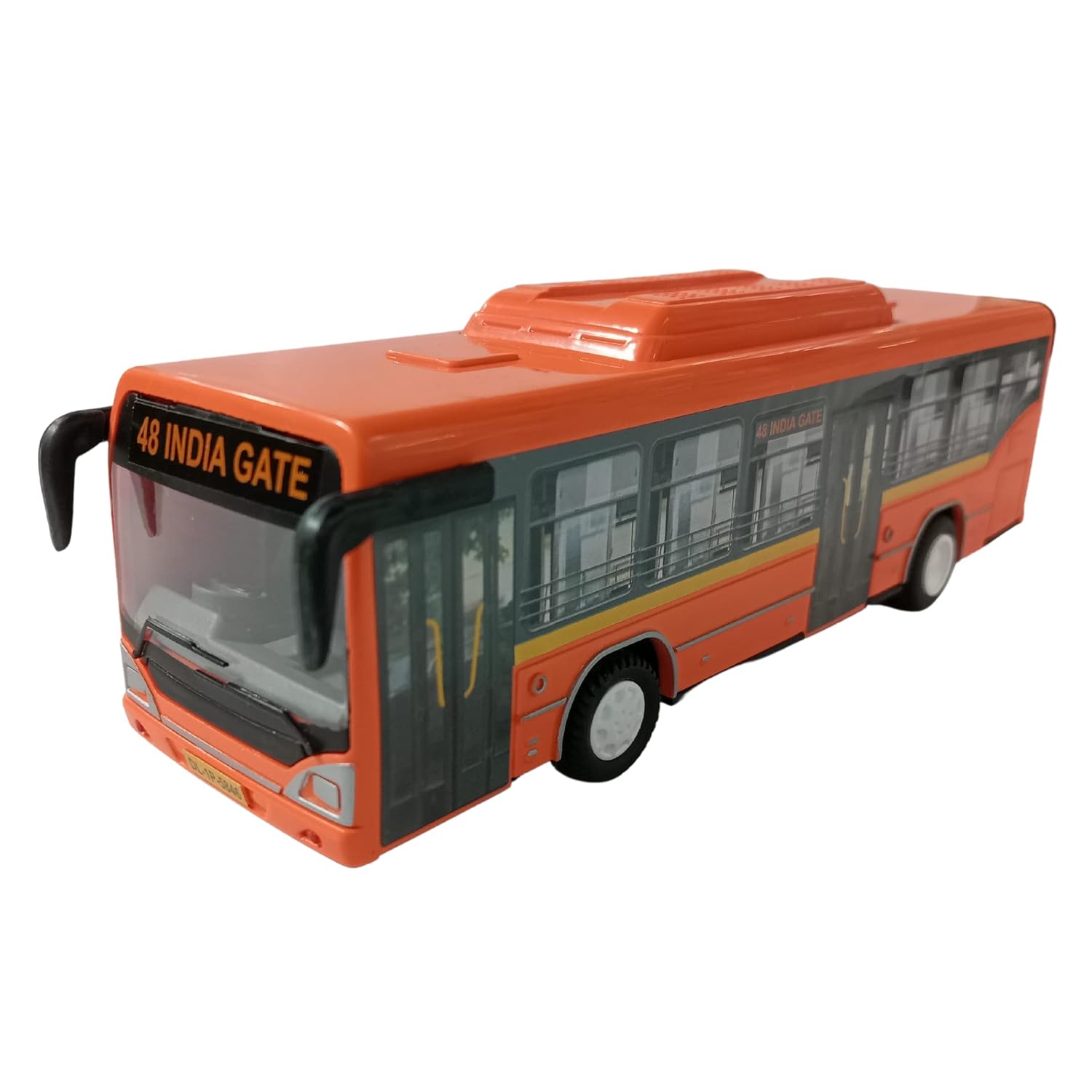 Amisha Gift Gallery@ Toy Car for Kids Exclusive Delhi Low Floor Bus SUV Car Toy Miniature Pull Back Action Mini Vehicle Scaled Models Car Toys for Kids | Kids Toys | Motor Vehicles Playsets
