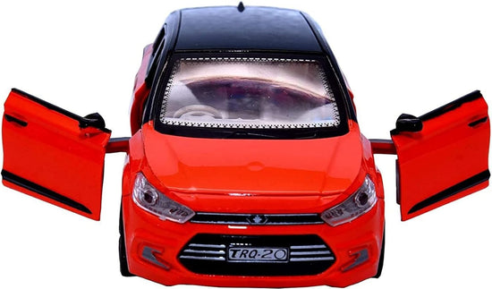 PRIYVI Car Toy for Kids Combo of Pull Back Action i20 Car with Fire Fire Ladder Truck Model Toy Car for Kids and Boys (Color May Vary)