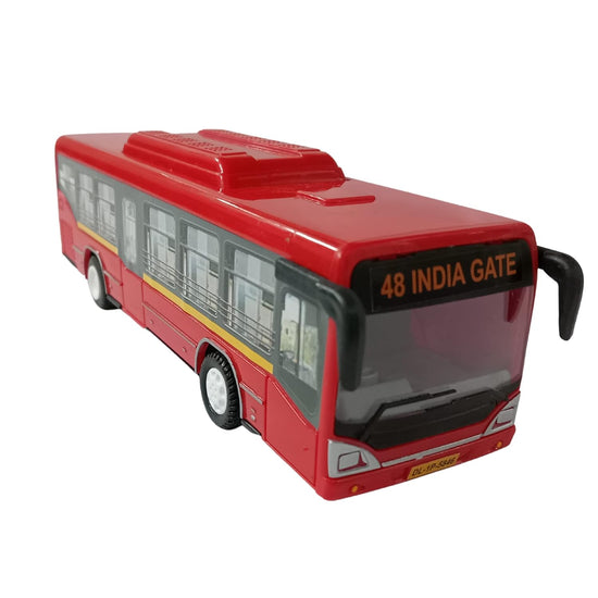 Amisha Gift Gallery@ Toy Car for Kids Exclusive Delhi Low Floor Bus SUV Car Toy Miniature Pull Back Action Mini Vehicle Scaled Models Car Toys for Kids | Kids Toys | Motor Vehicles Playsets