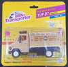 Amisha Gift Gallery Pull Back Action 407 Mini Transporter Truck Toy for Kids with Openable Tail Gate (Color May Vary)