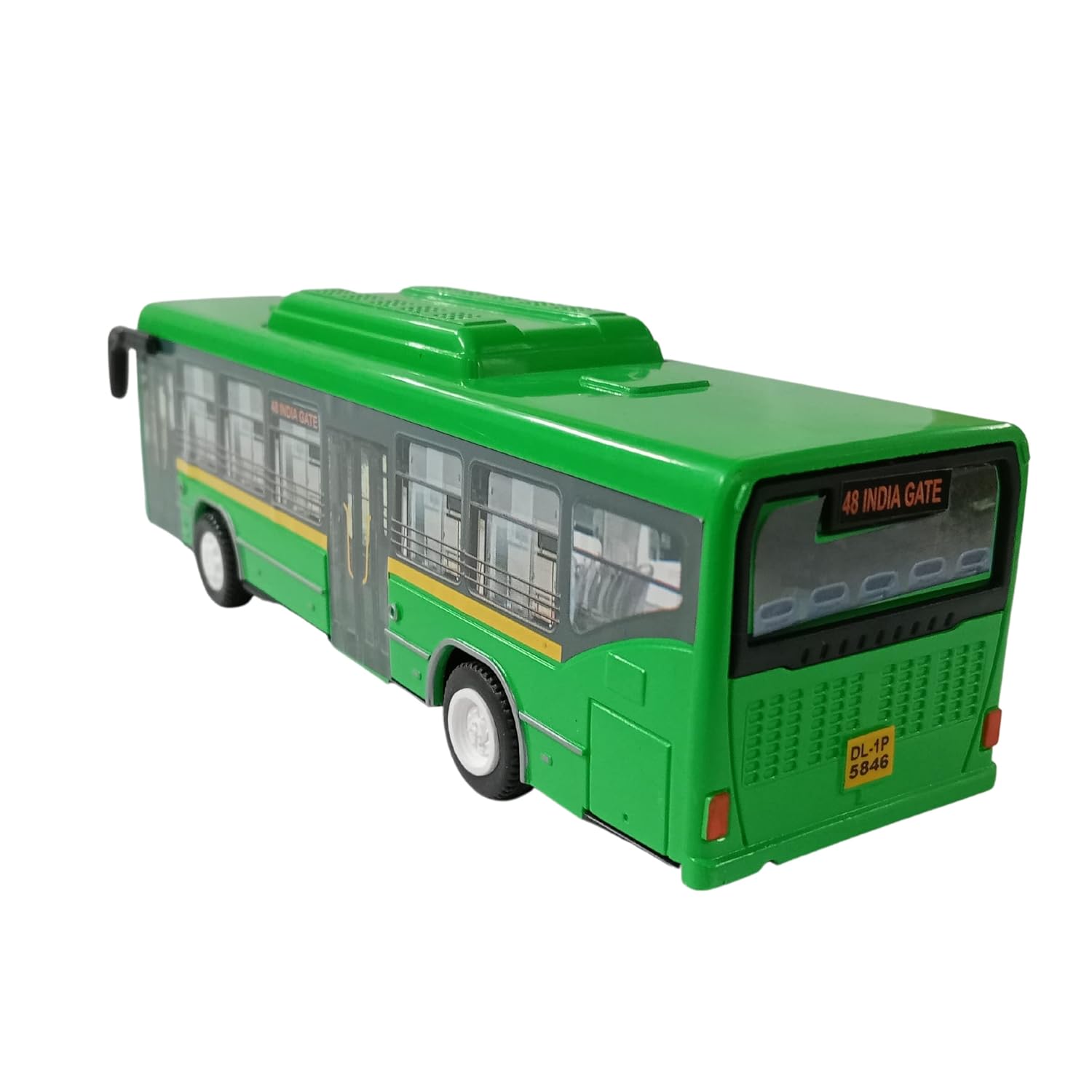 Amisha Gift Gallery@ Toy Car for Kids Exclusive Delhi Low Floor Bus SUV Car Toy Miniature Pull Back Action Mini Vehicle Scaled Models Car Toys for Kids | Kids Toys | Motor Vehicles Playsets