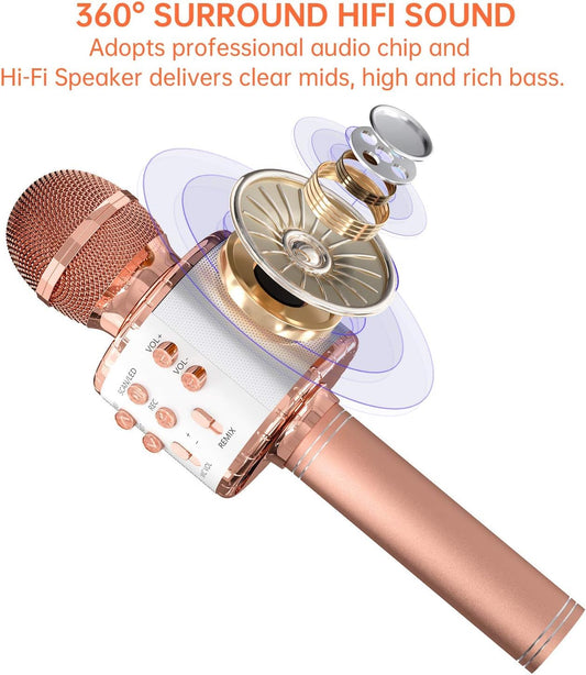 Ovellic Karaoke Microphone for Kids