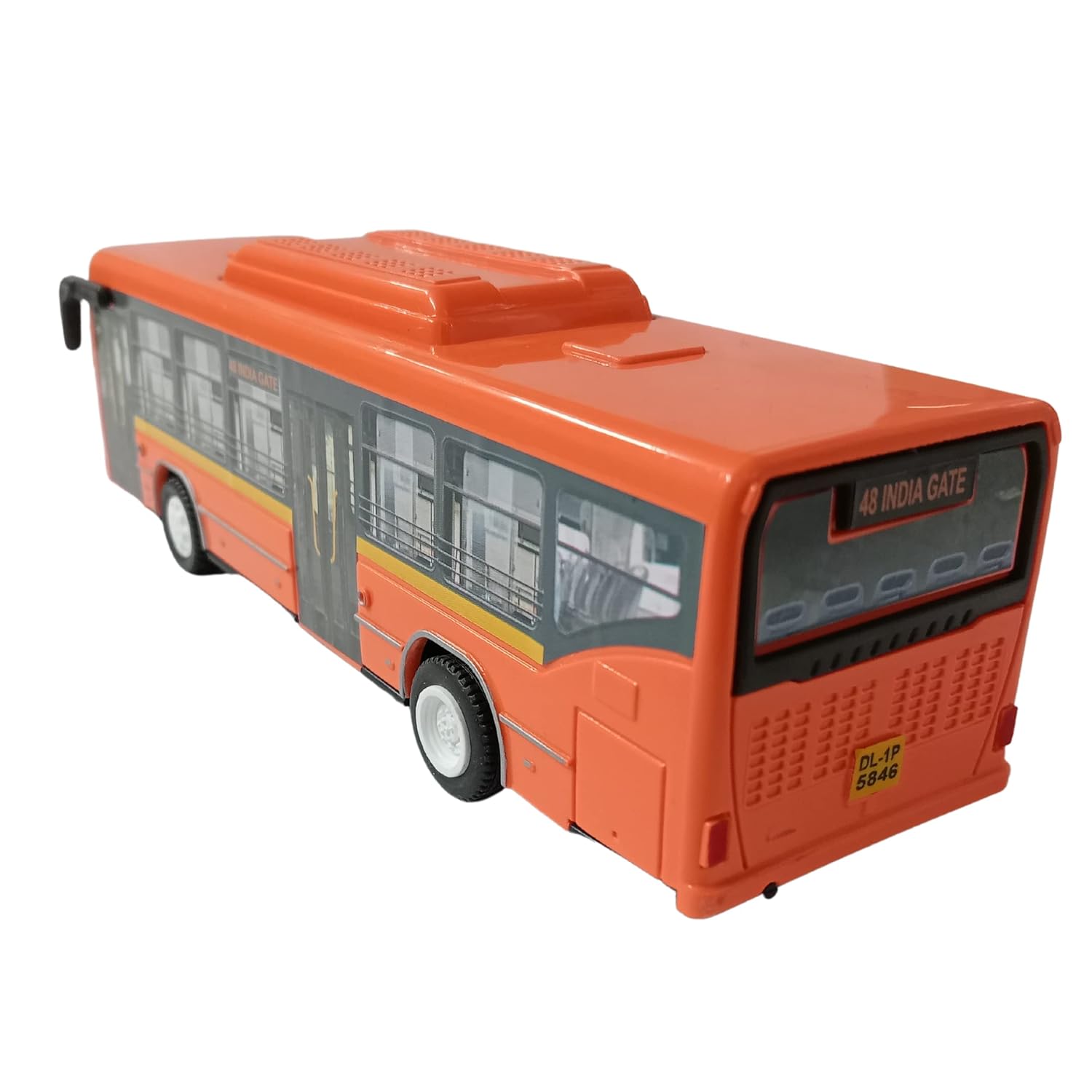 Amisha Gift Gallery@ Toy Car for Kids Exclusive Delhi Low Floor Bus SUV Car Toy Miniature Pull Back Action Mini Vehicle Scaled Models Car Toys for Kids | Kids Toys | Motor Vehicles Playsets