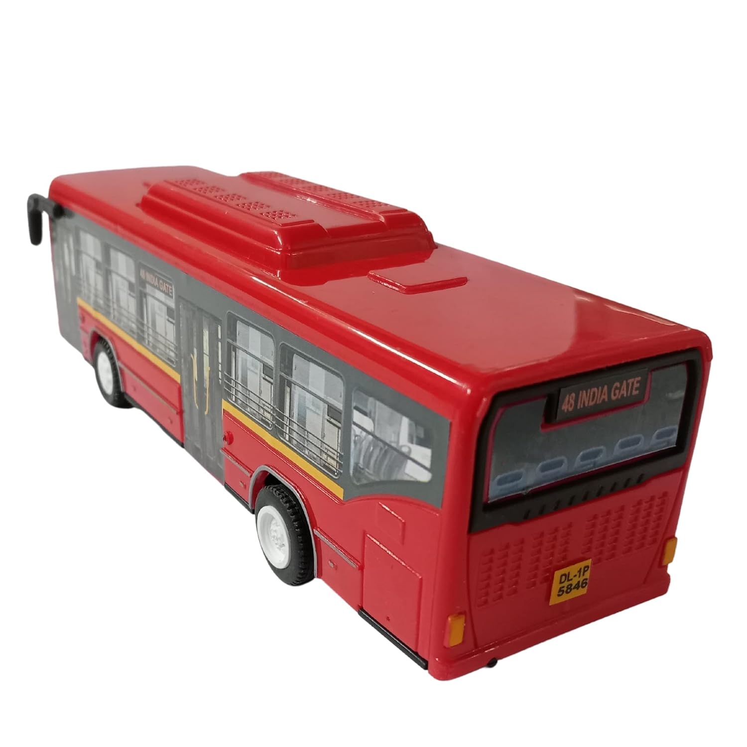 Amisha Gift Gallery@ Toy Car for Kids Exclusive Delhi Low Floor Bus SUV Car Toy Miniature Pull Back Action Mini Vehicle Scaled Models Car Toys for Kids | Kids Toys | Motor Vehicles Playsets