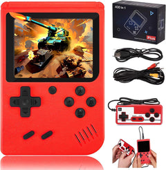 Amisha Gift Gallery Video Game for Kids SUP 400 in 1 Retro Game Box Console Handheld Game Box with TV Output & with Remote Controller Gaming Console Classic Games Support Connecting TV & 2 Players